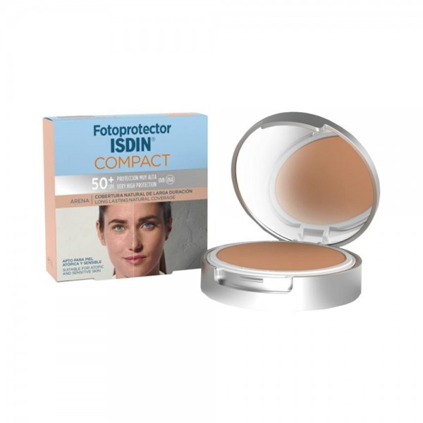 Fotoprot Isdin Spf 50+ Maquil Compact Oil-Free Arena 10G
