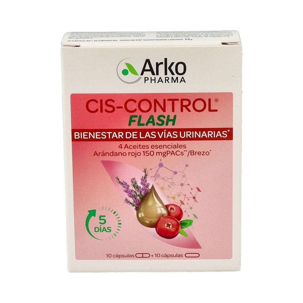 Ciscontrol Cranberola Flash 20 Cápsulas Arkopharma